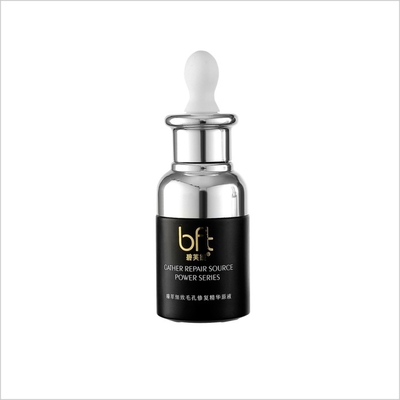 30ml Glass Dropper Bottle Gold Collar Essence Glass Bottle Silver Cap