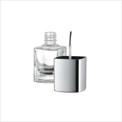Sunscreen Small Nail Varnish Remover Bottle Printing Black Glass Bottle Nail Polish Remover