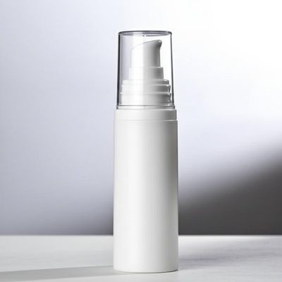 Silk Screen Printing Cosmetic Airless Bottle with Customized Labeling and Multi-Functional Pump Options