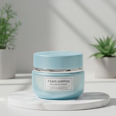 Custom-made Colour PP Inner Bottle Material Cosmetic Cream Jar with 7 Days Shipping for Skincare Packaging