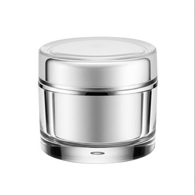 Custom-made Colour Round Shape Cosmetic Cream Jar with PP Inner Bottle Material for Skincare Creams and Beauty Products